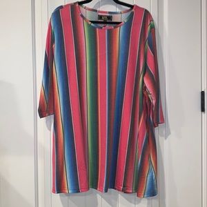 Serape tunic with pockets!